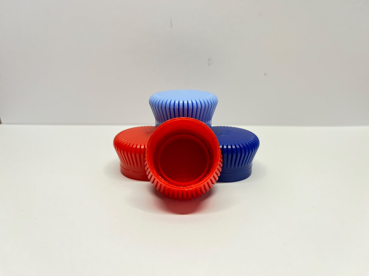 28 mm crown caps on bubble wrap