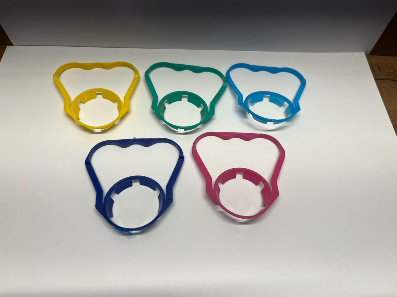 2 litre bottle handles in assorted colours