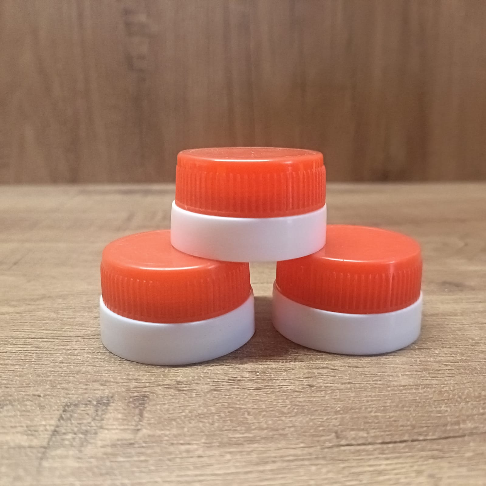 ROPP 46 mm caps arranged